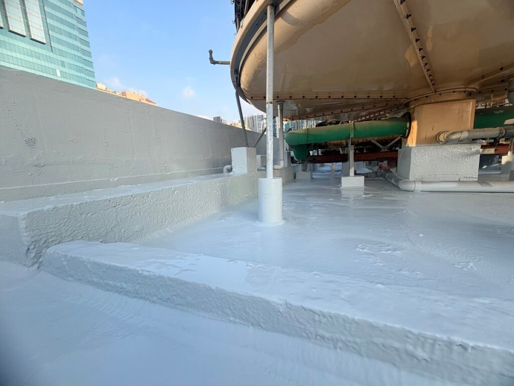 觀塘 工業大廈天台防水工程 完工相